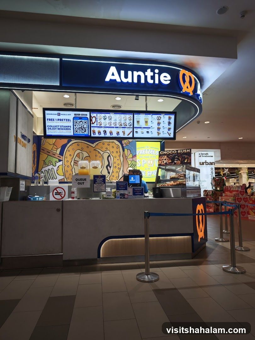 Auntie Anne's Pretzel Stand