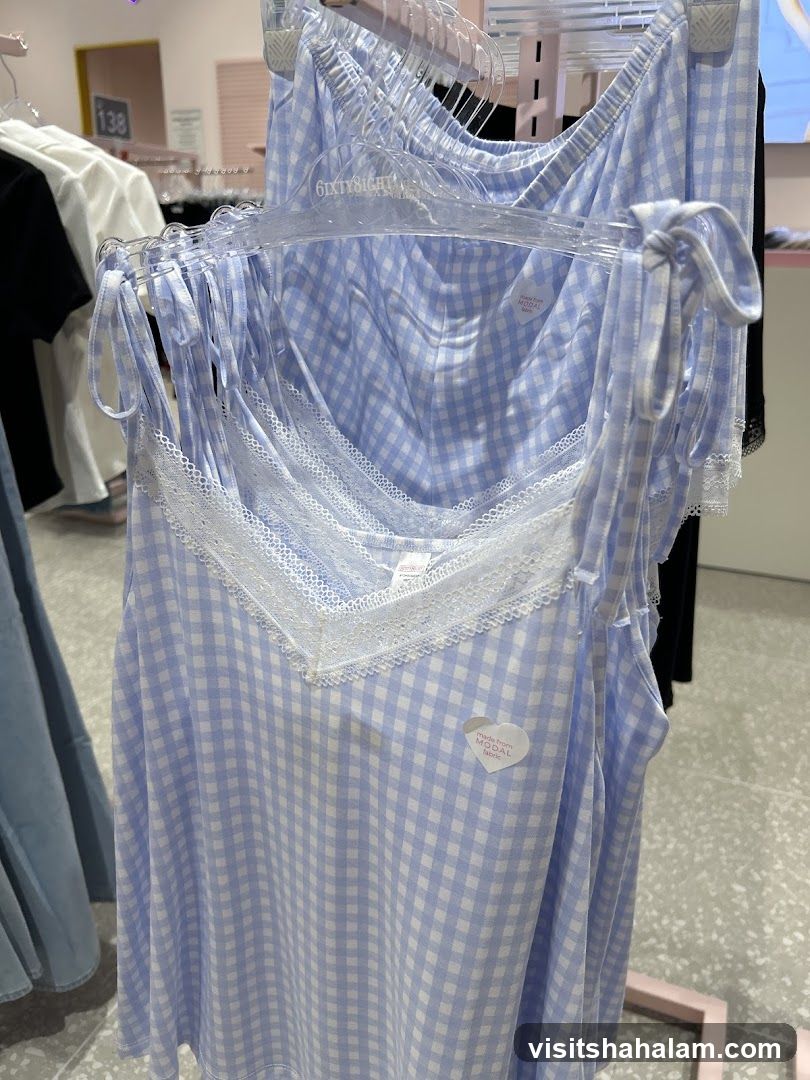 Gingham Pajama Set