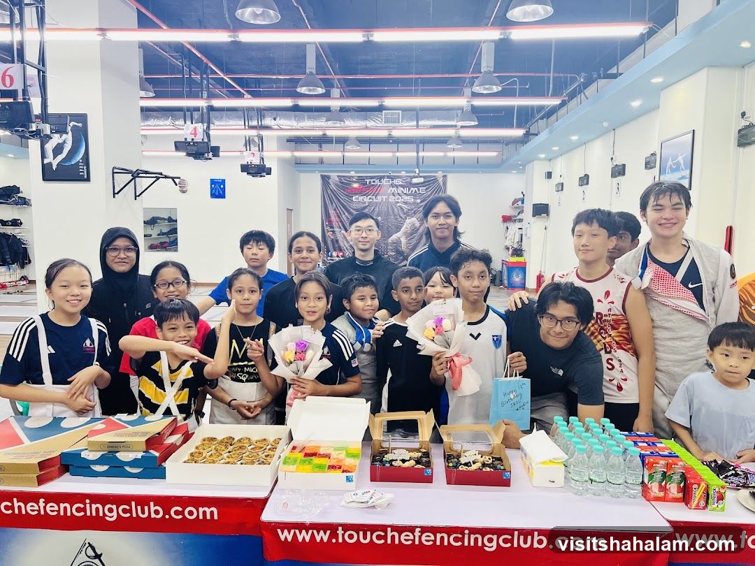Group Photo with Food and Drinks