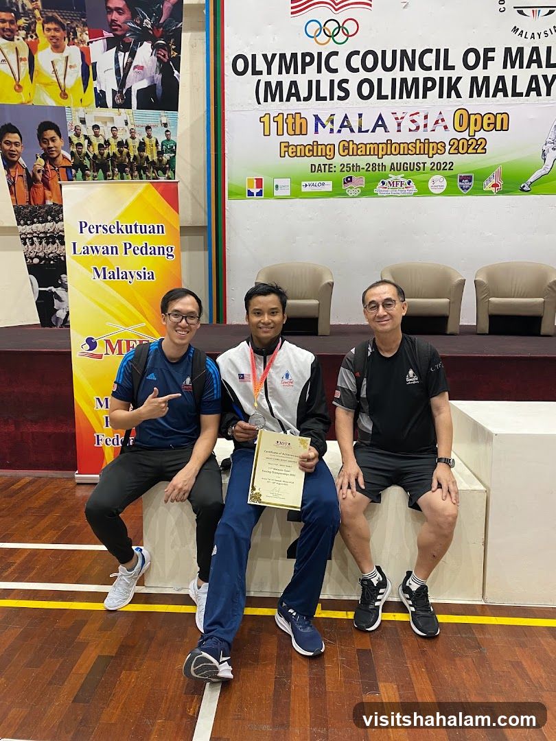 Fencing Championship Award Ceremony