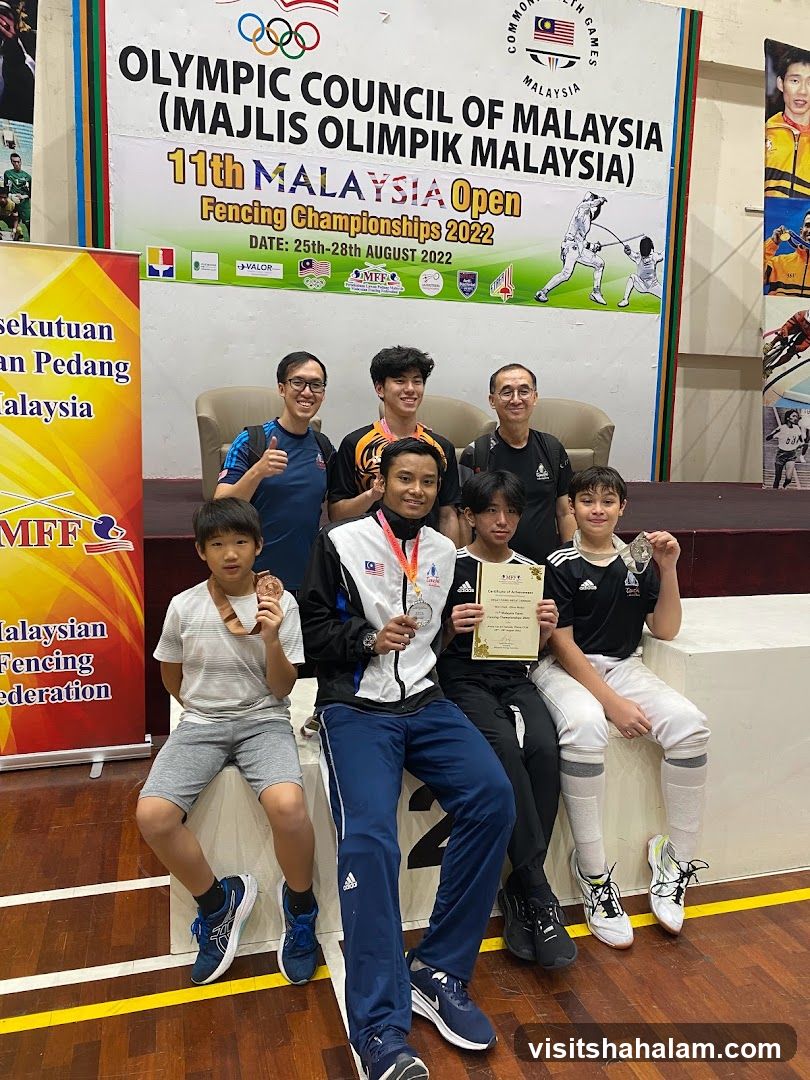 Fencing Championship Participants