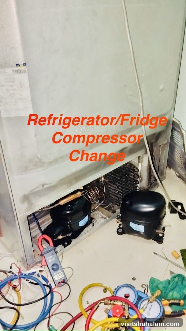 Refrigerator/Fridge Compressor Change