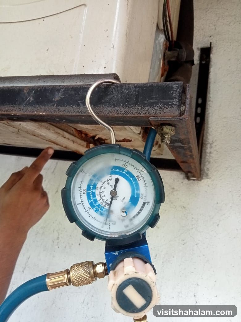 Air Conditioning Pressure Gauge