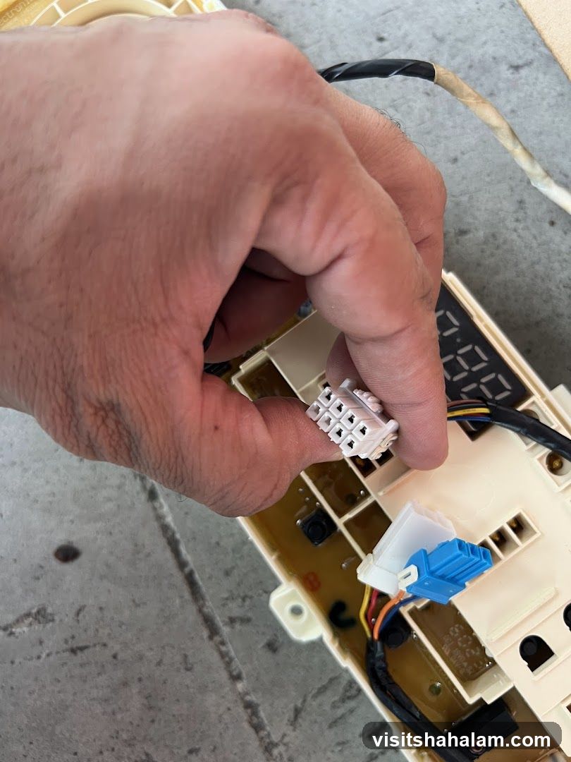 Connecting a White Wire Harness