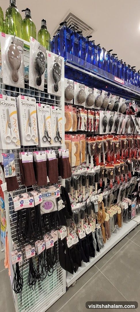 Hair Accessories and Toiletries Display