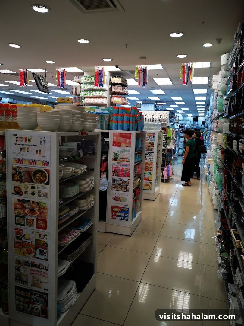 Aisle in a store