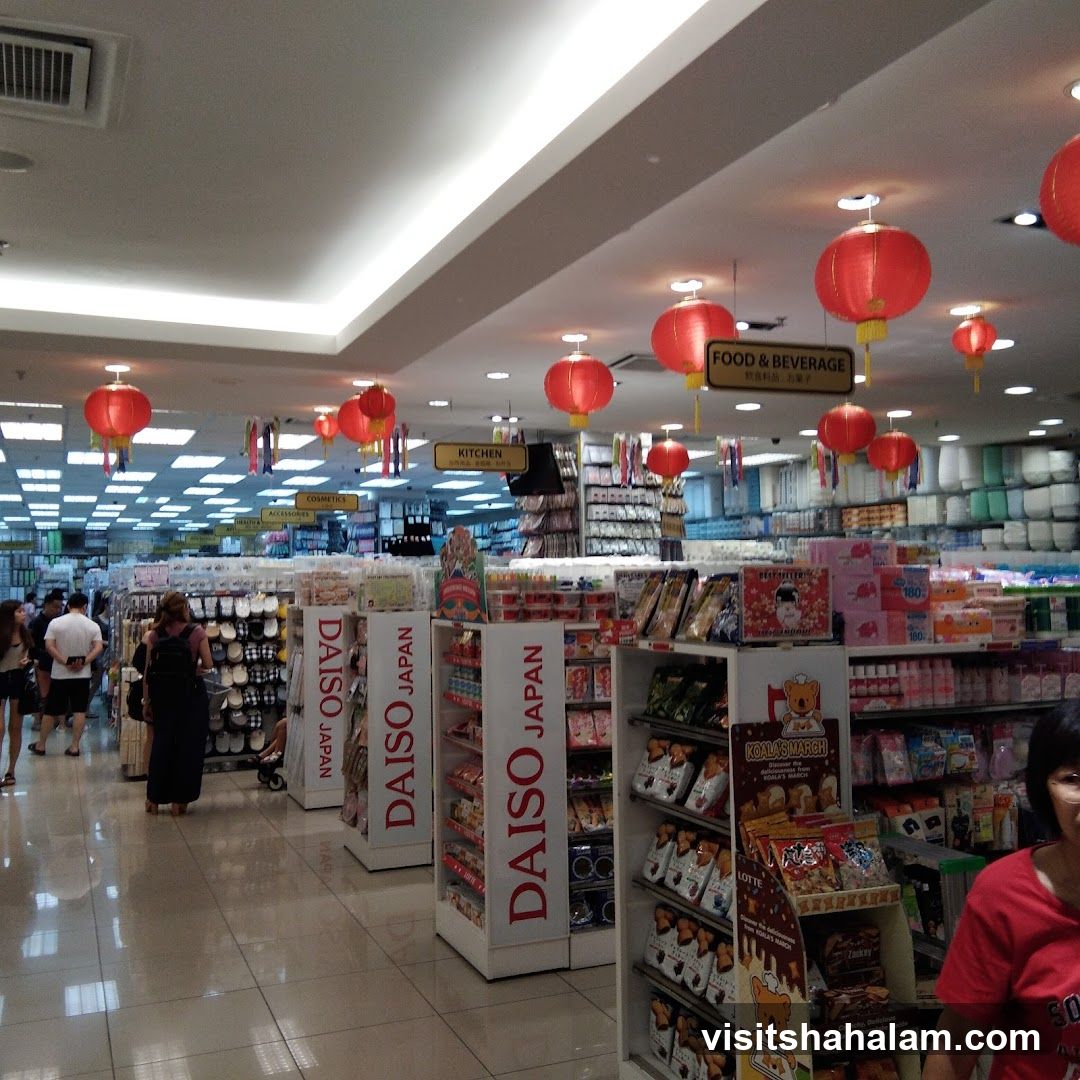 Daiso Japan Store Interior