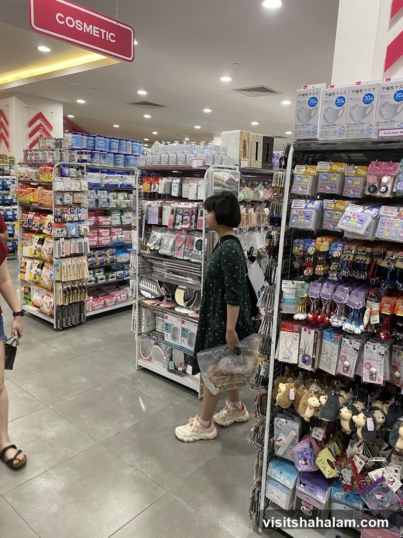 Cosmetic Section in a Store