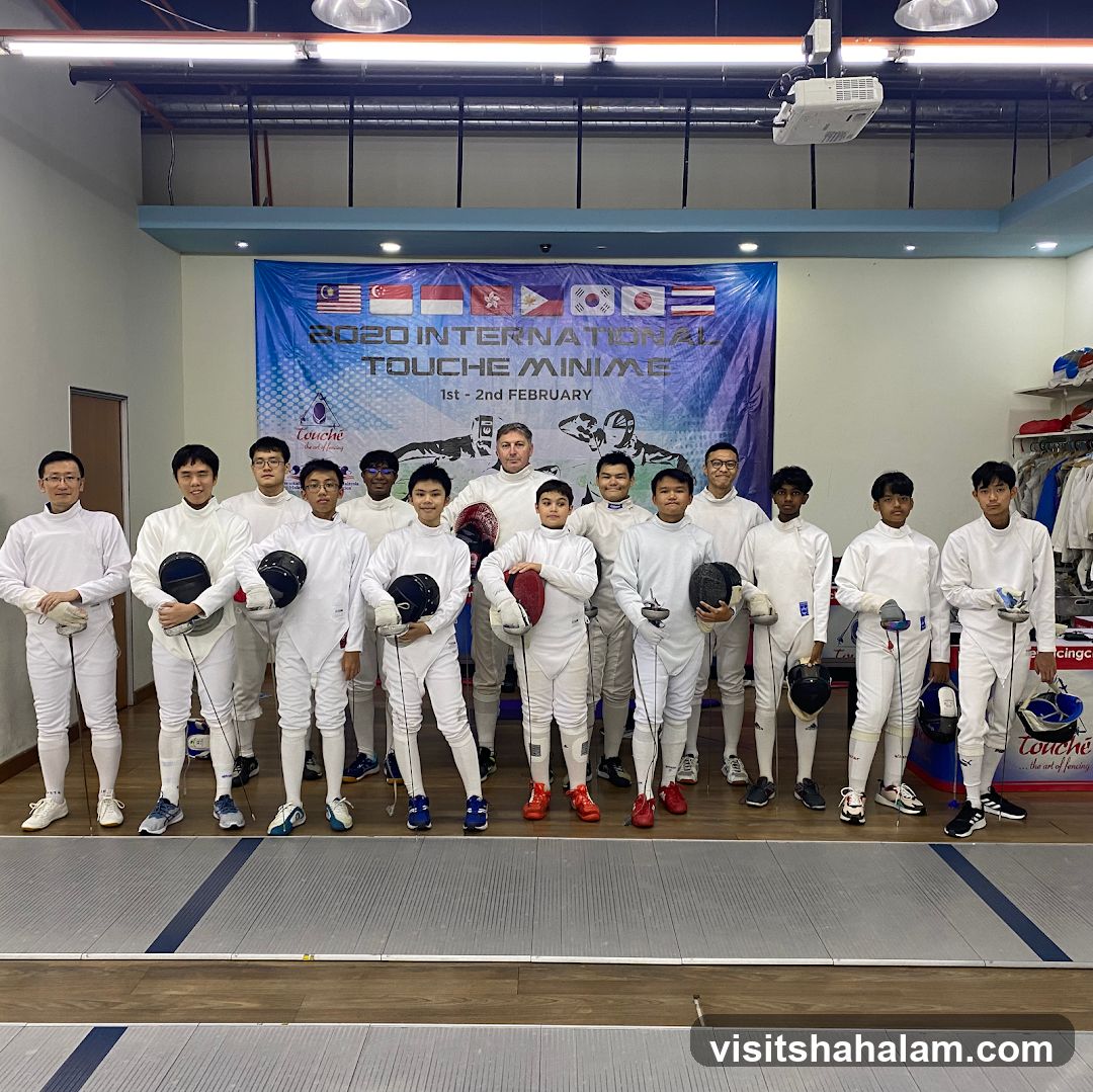 Fencing Competition Participants