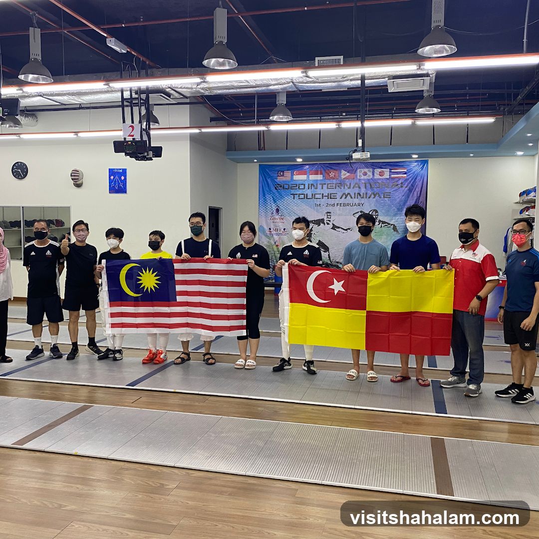 Fencing Competition Participants