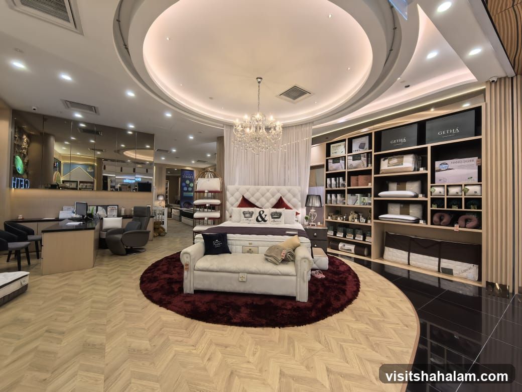 Mattress Store Interior