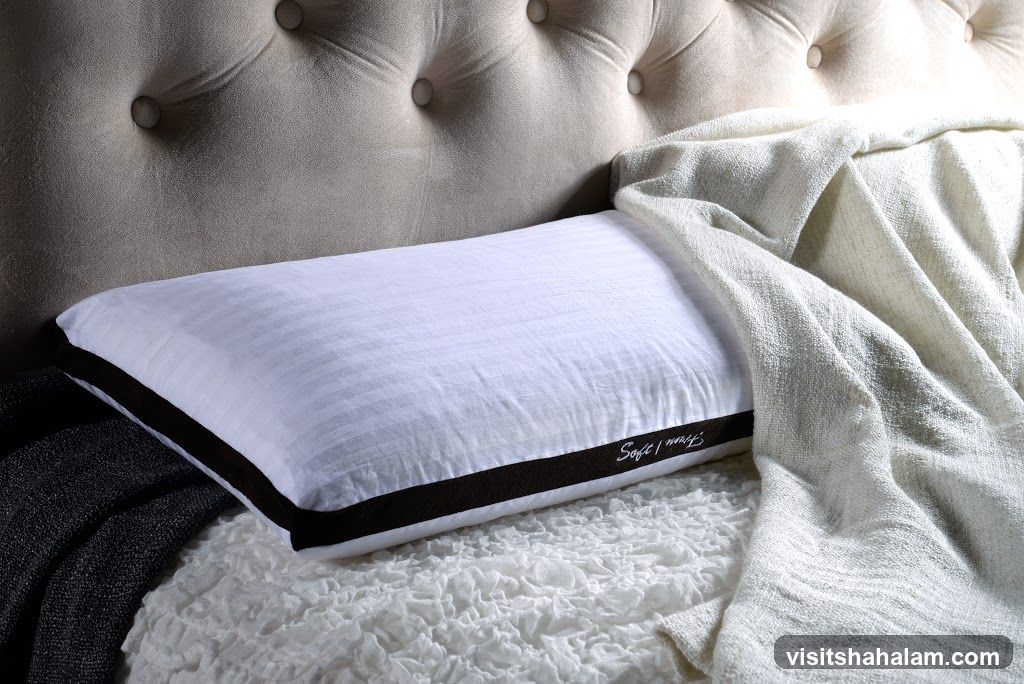 Pillow on a bed