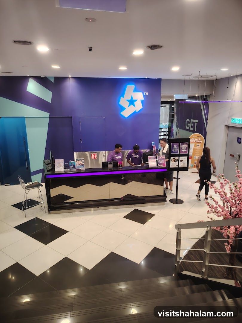 Gym Reception Area