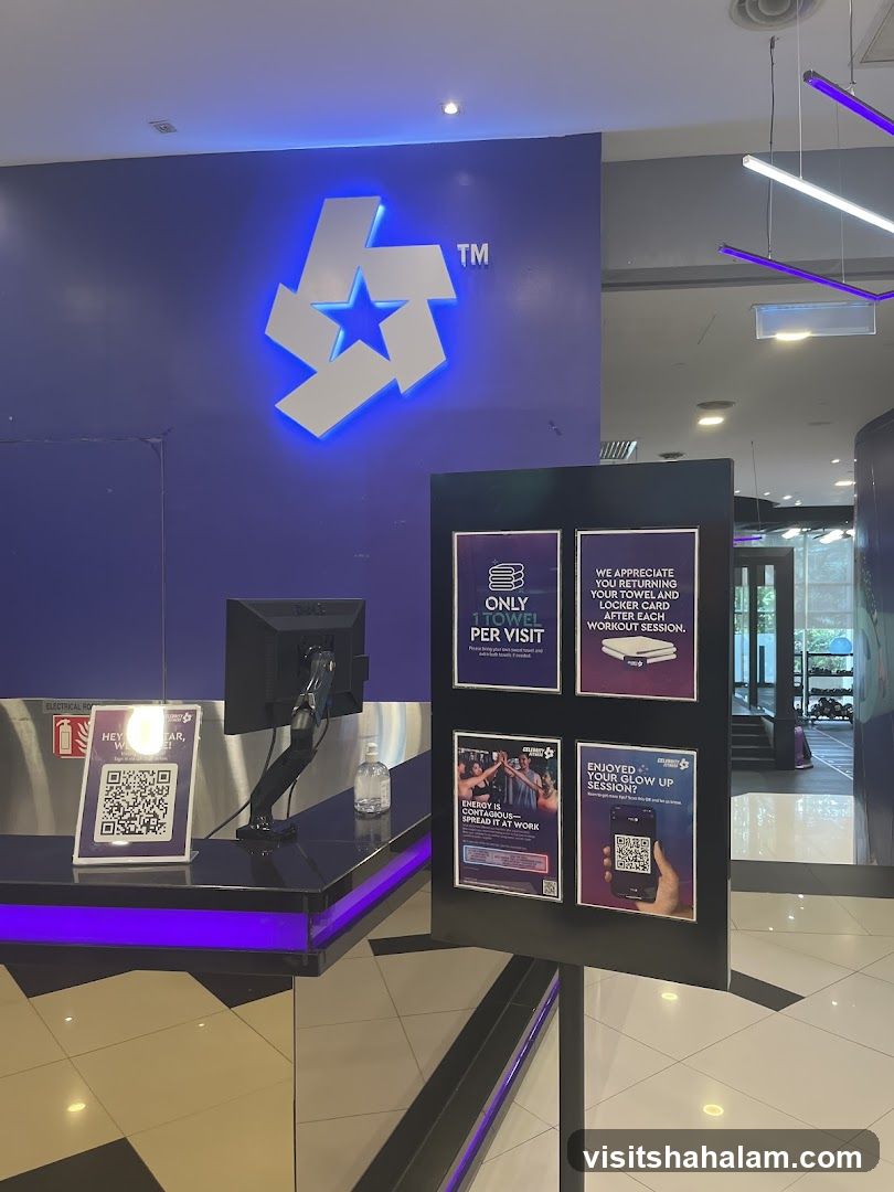 Gym Reception Area
