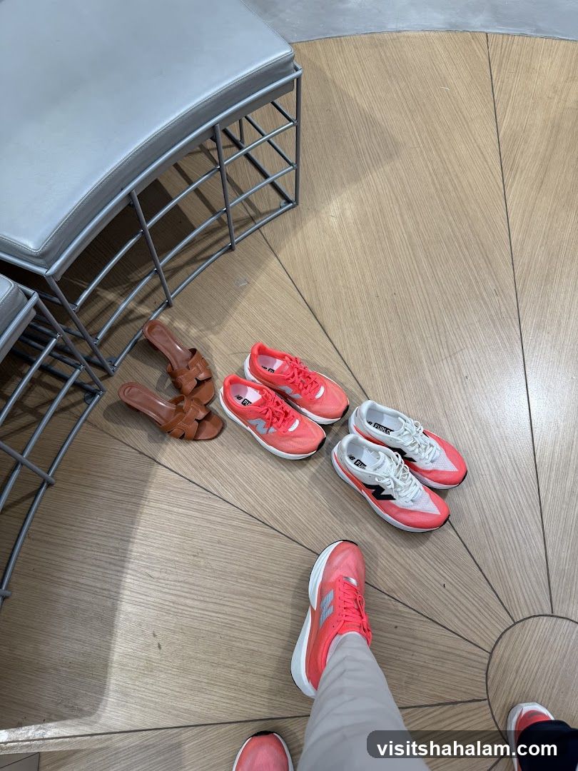 Shoes on Display