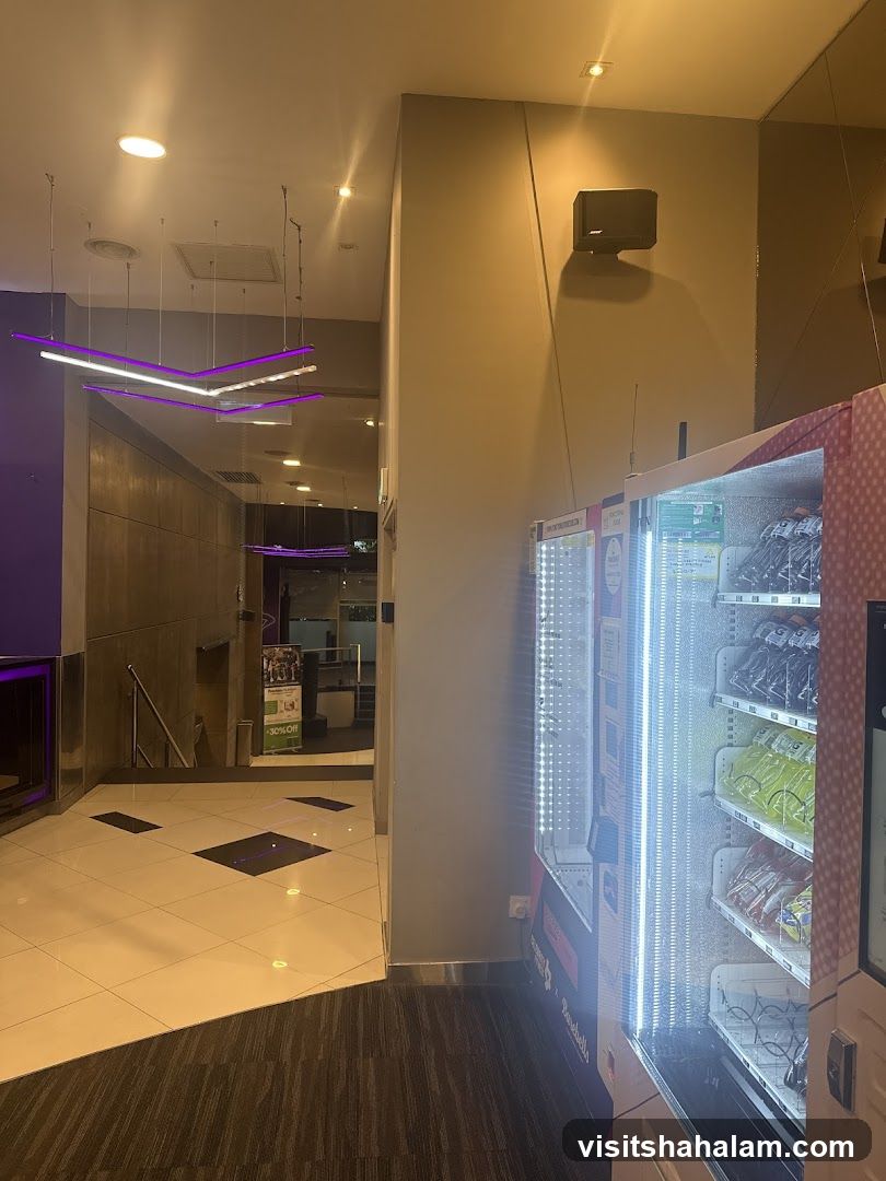 Vending Machines in a Hallway