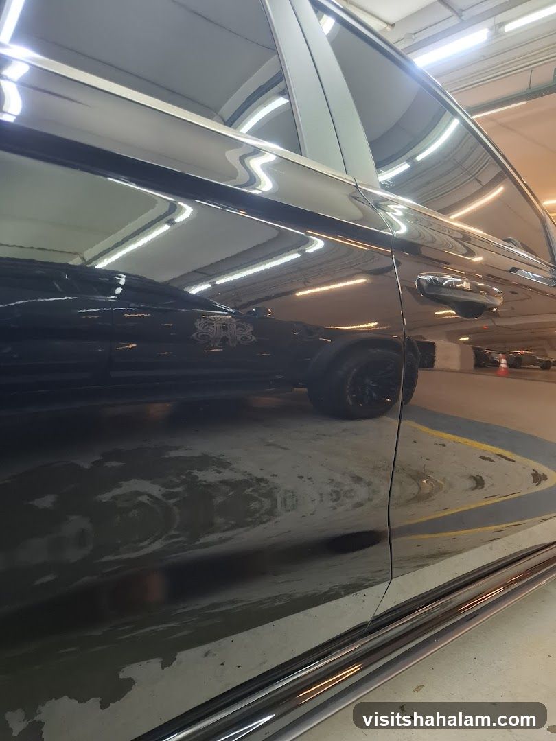 Car Door Reflection