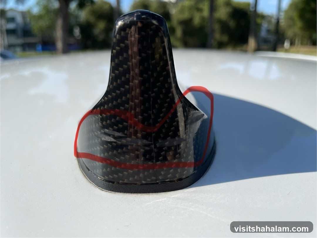 Carbon Fiber Shark Fin Antenna