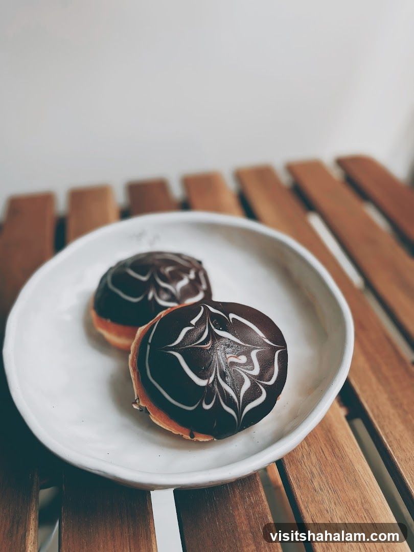 Chocolate Frosted Donuts