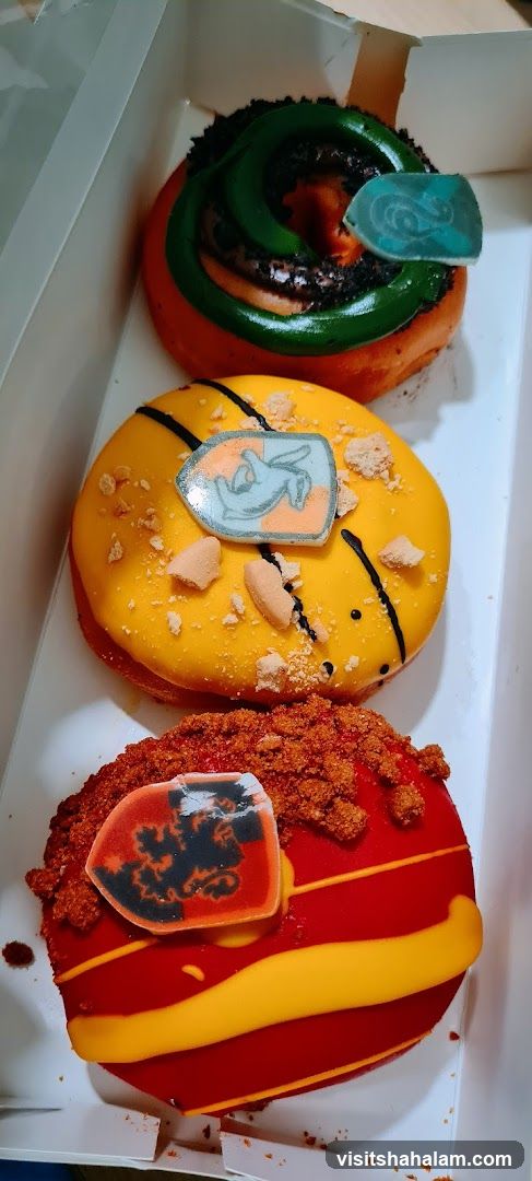 Three Themed Donuts