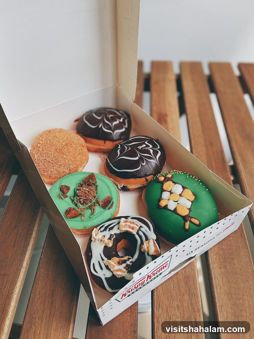 Assorted Krispy Kreme Doughnuts