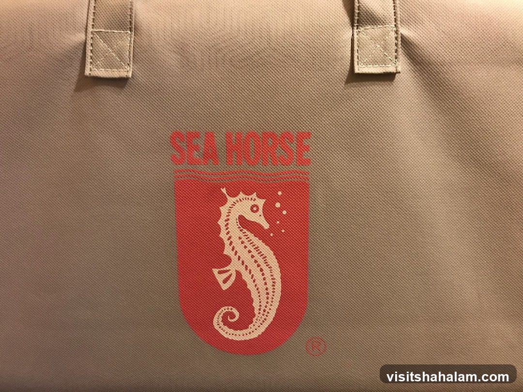 Sea Horse Tote Bag