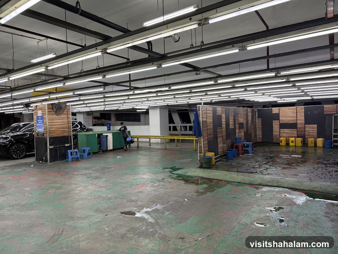 Car Wash Area