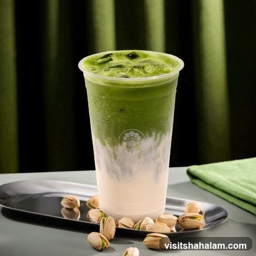 Pistachio Matcha Latte