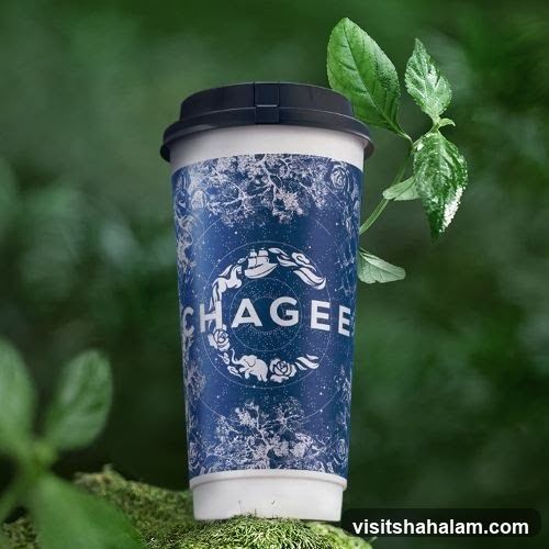 Coffee cup with logo