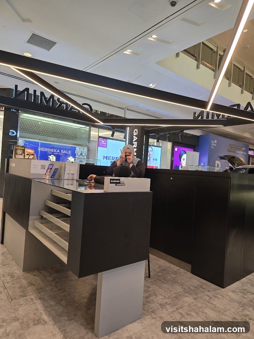 Garmin Store Counter