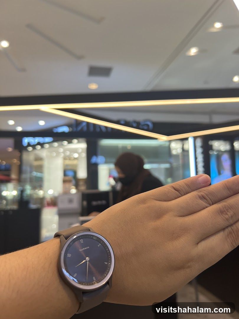 Garmin Watch on Wrist