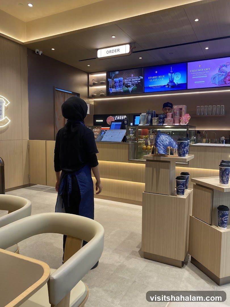 Tea Shop Counter