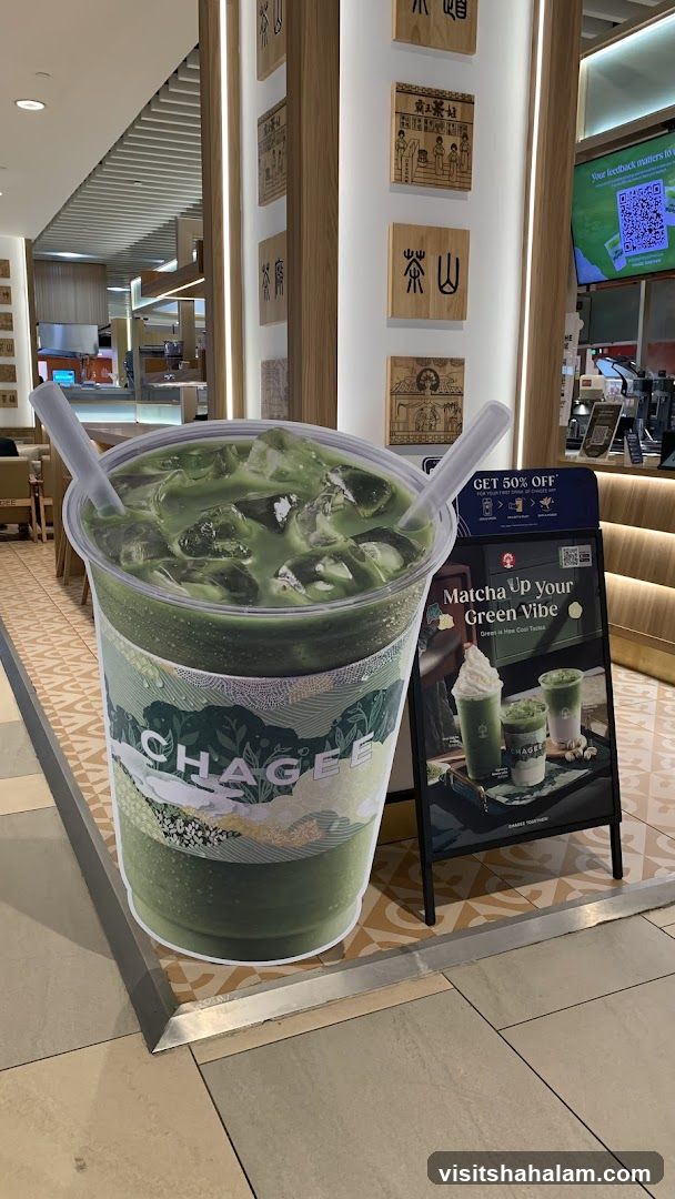 Matcha Drink Promotion