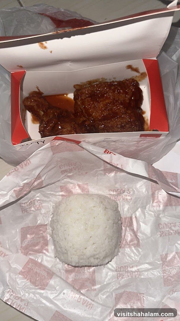 Fried Chicken and Rice