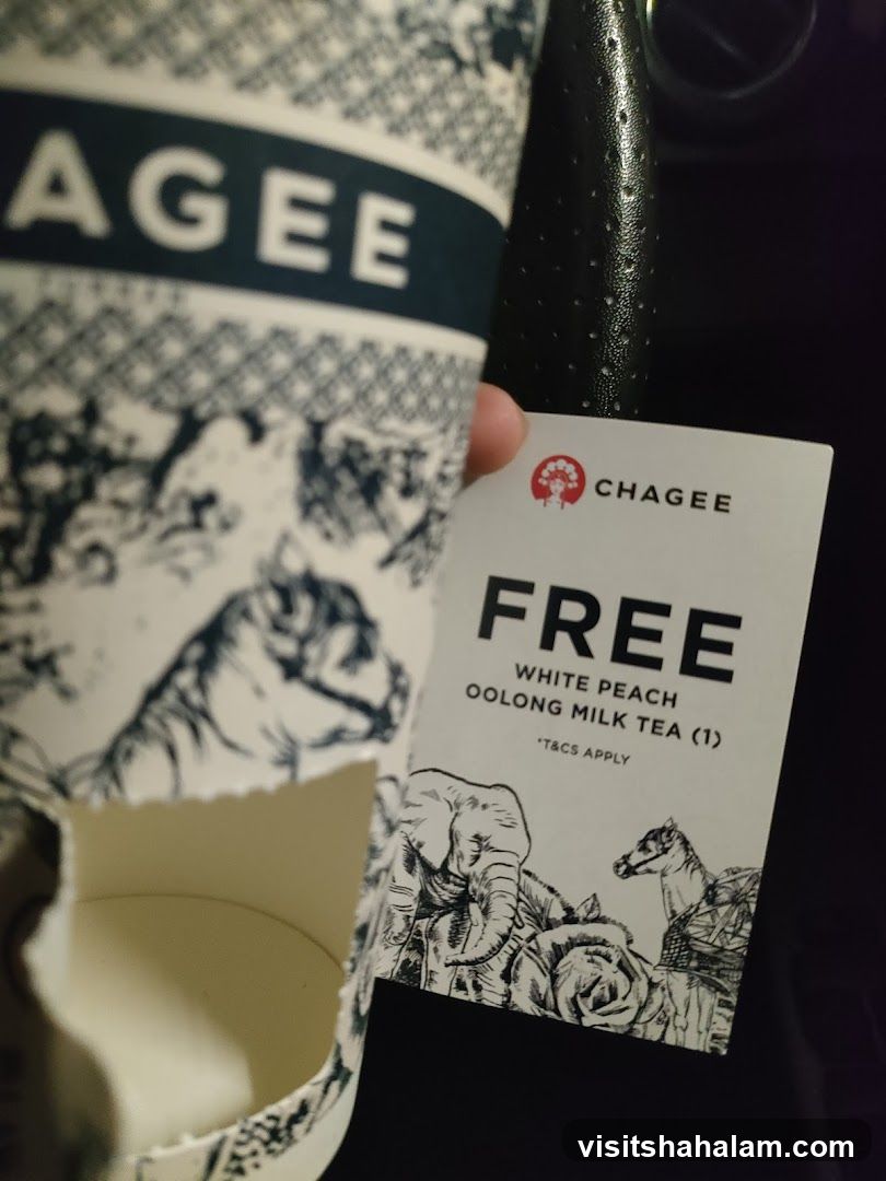 Chagee Free Drink Voucher