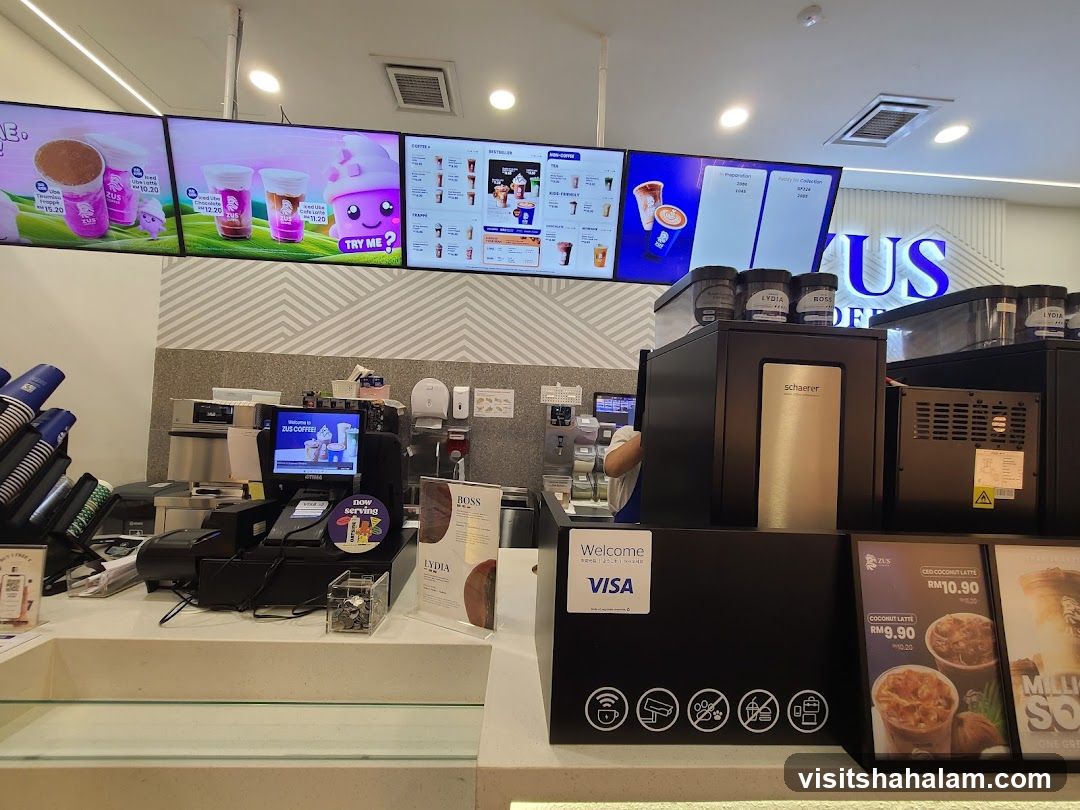 ZUS Coffee Counter