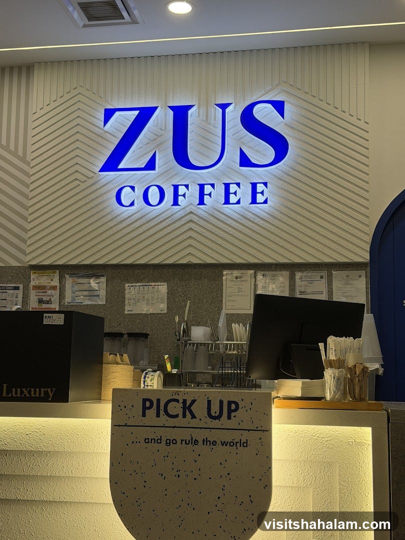 ZUS Coffee Counter