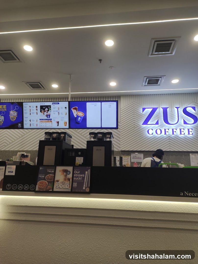 ZUS Coffee Counter