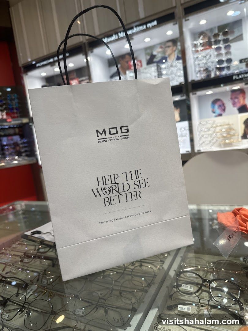 MOG Metro Optical Group Shopping Bag