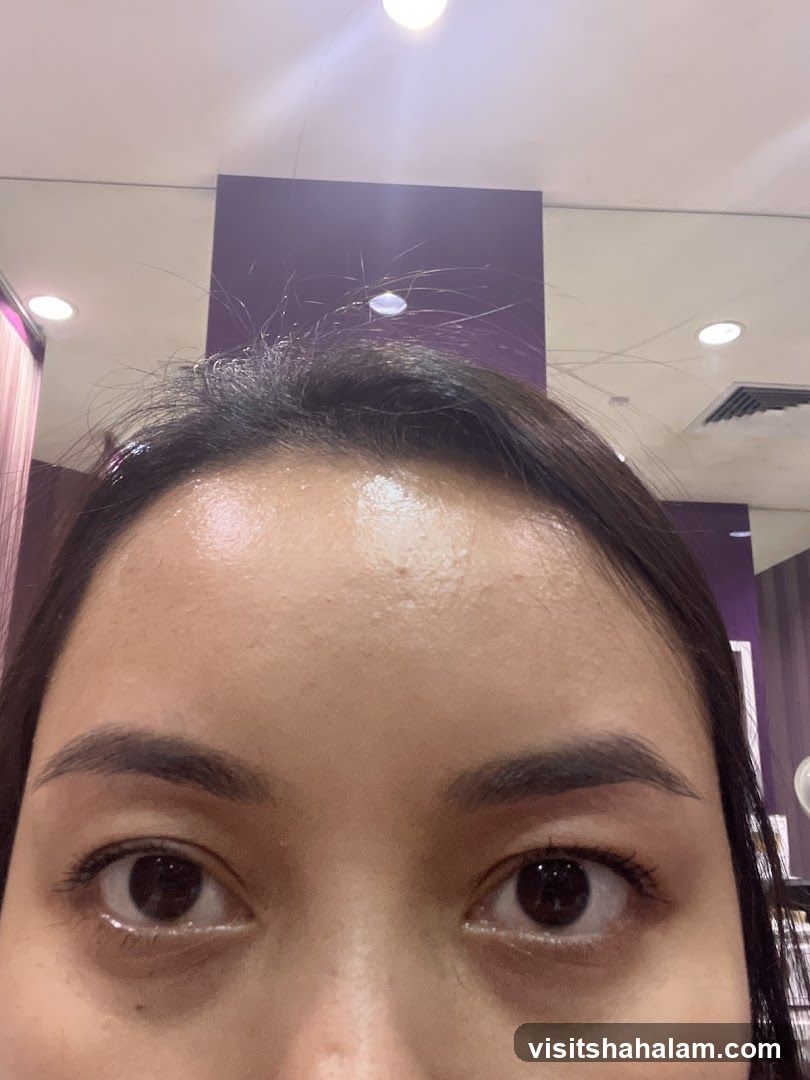 Woman's Eyes and Forehead