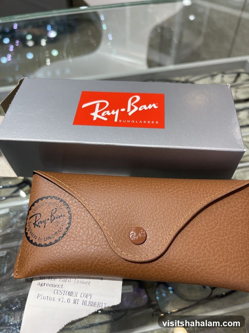 Ray-Ban Sunglasses Case and Box