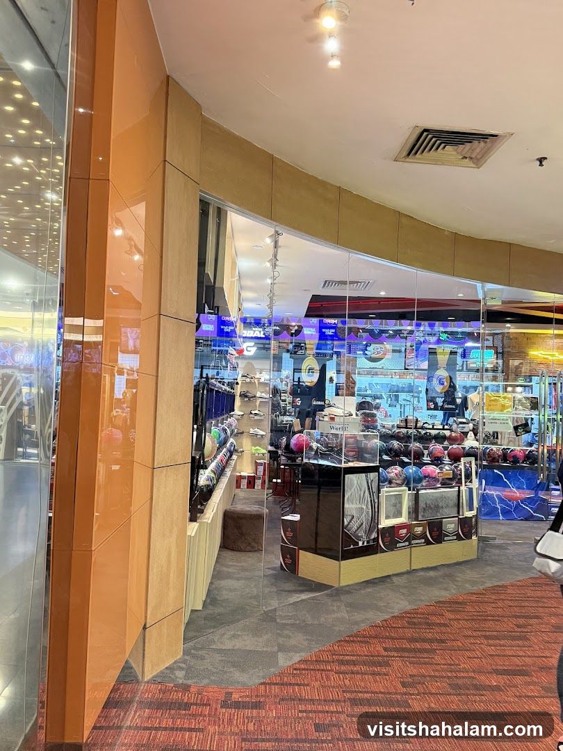 Bowling Pro Shop Interior