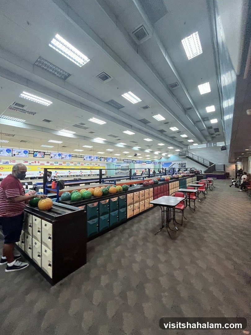 Bowling Alley Interior