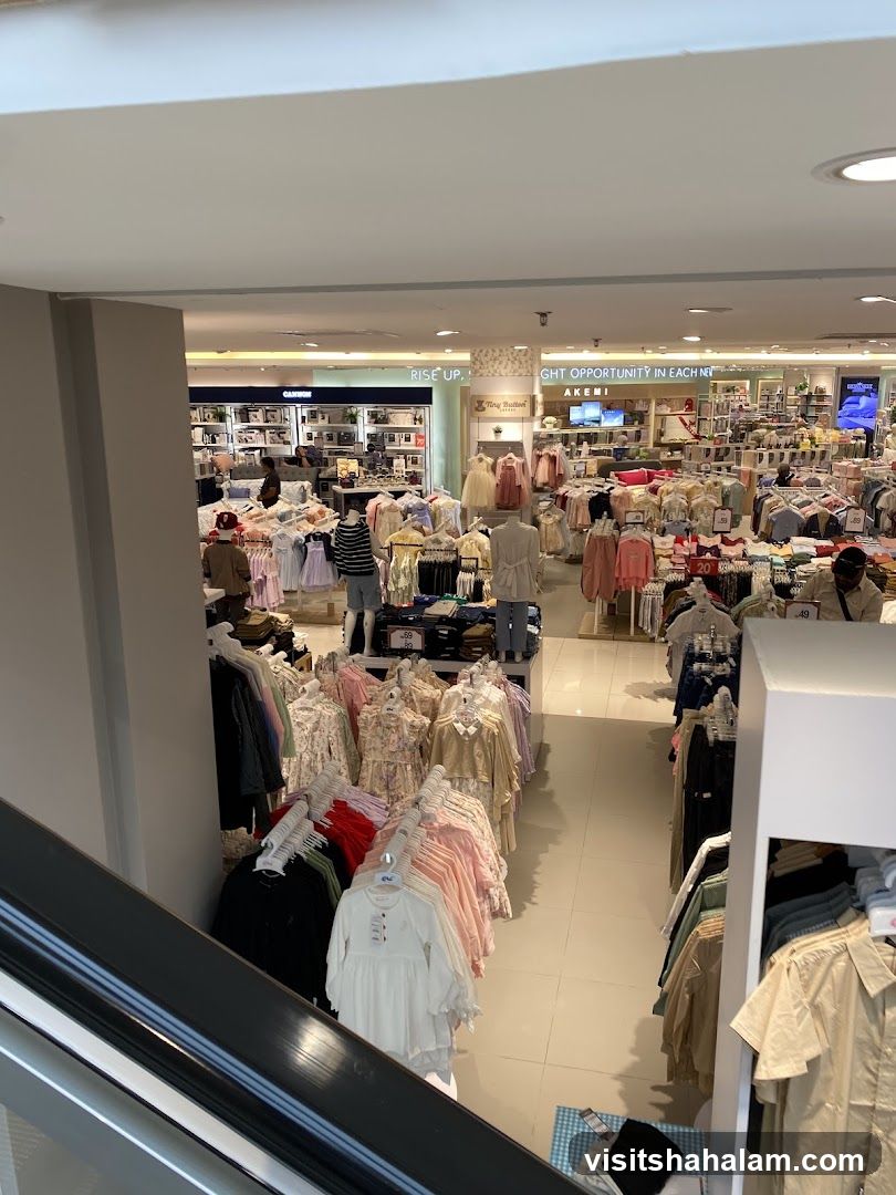 Clothing store interior
