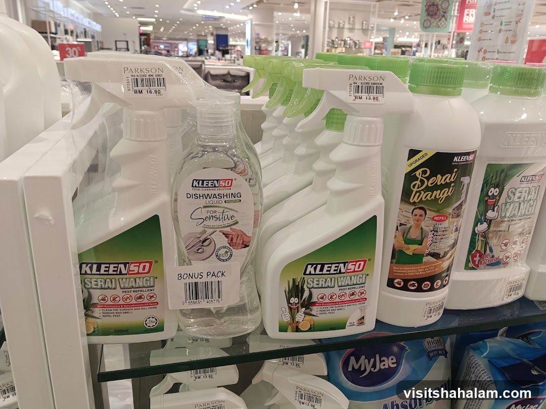 Cleaning Products Display