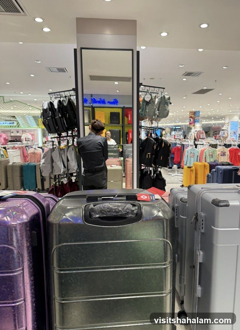 Luggage Store Interior