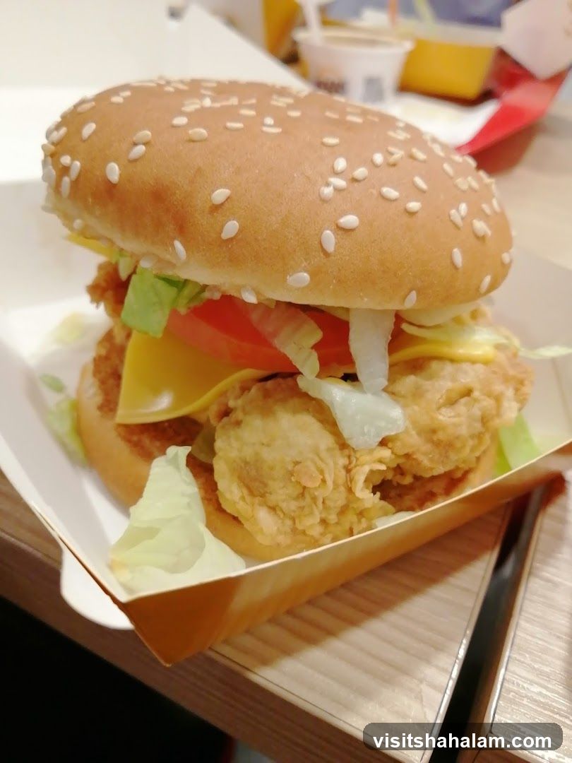 Crispy Chicken Burger