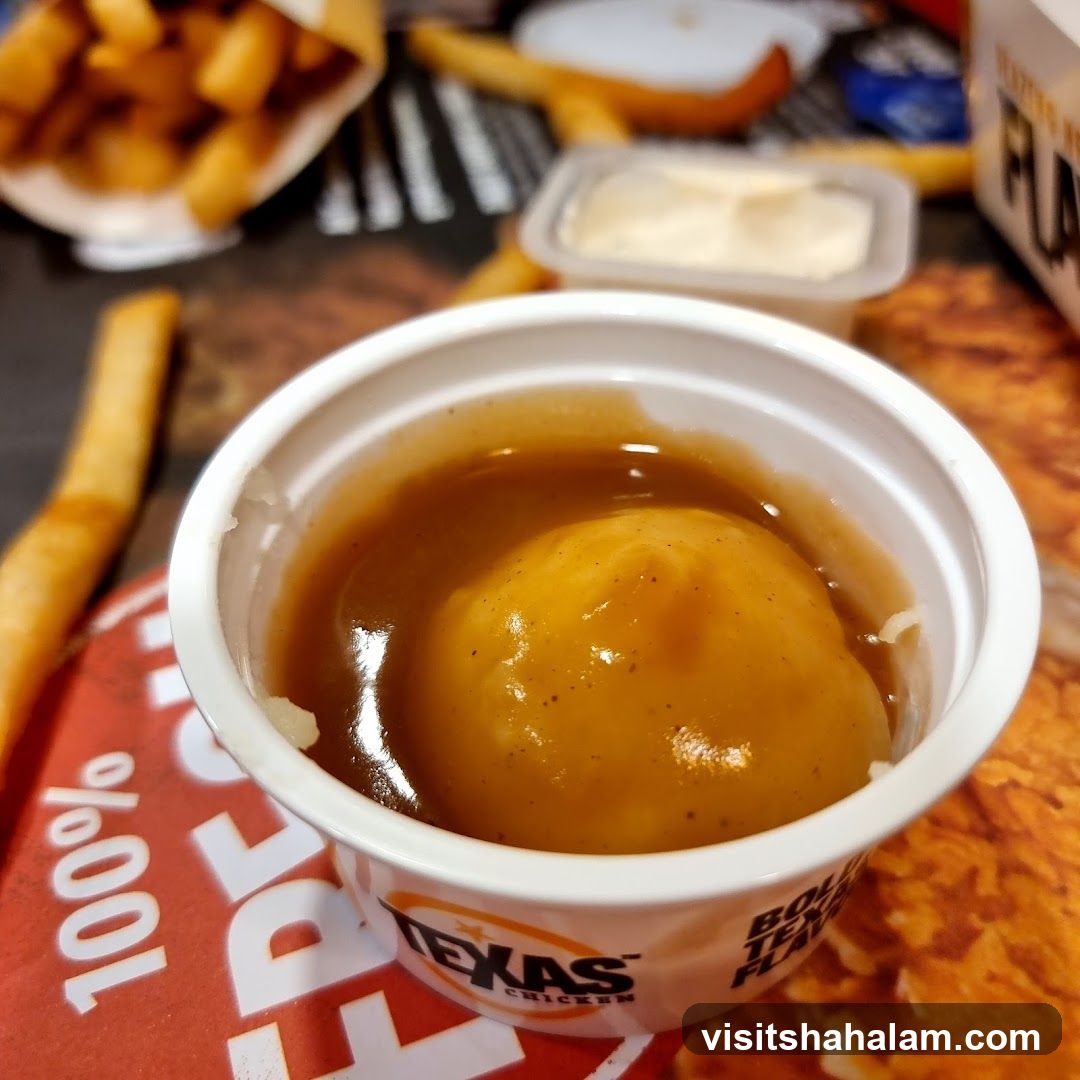 Mashed Potatoes with Gravy