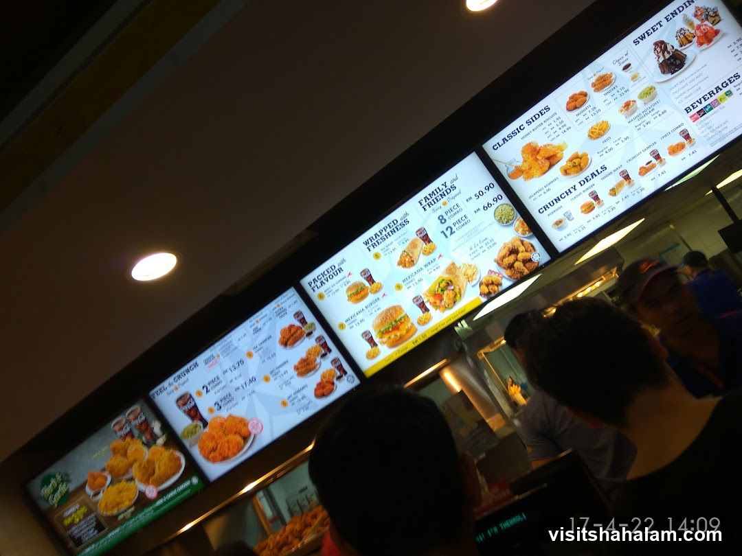 Fast Food Menu