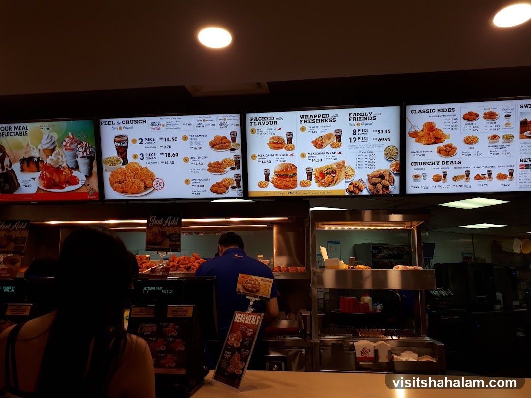 Fast Food Menu